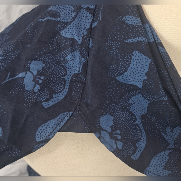 Ted Baker Men's Button Down Shirt Floral Flowers Africa Kenya Blue Size Large - Picture 9 of 12